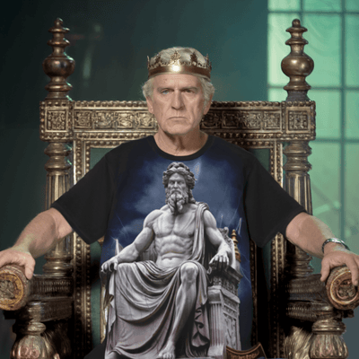 Unisex Artwear: Zeus' Throne - Godngod